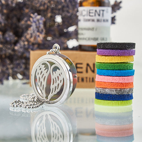 Aromatherapy Diffuser Locket - Angel