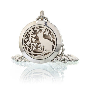 Aromatherapy Diffuser Locket - Cat