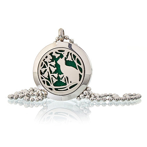 Aromatherapy Diffuser Locket - Cat