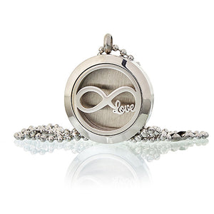 Aromatherapy Diffuser Locket - Infinity Love