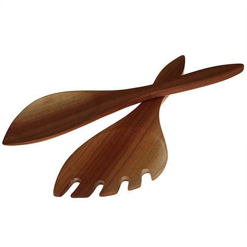 Salad Servers Mahogany