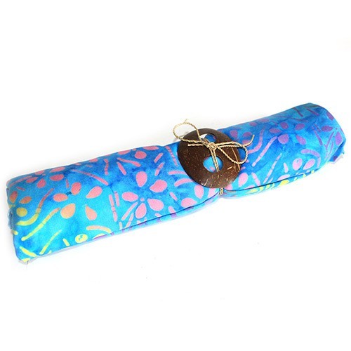 Sarong rolled blue