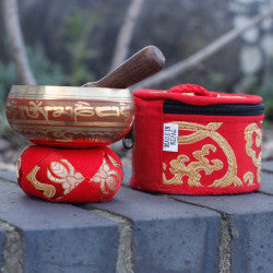 Singing bowl gift set