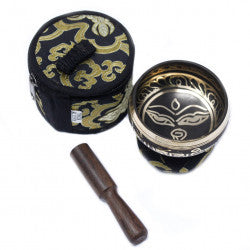 Mini Tibetan Singing Bowl Set