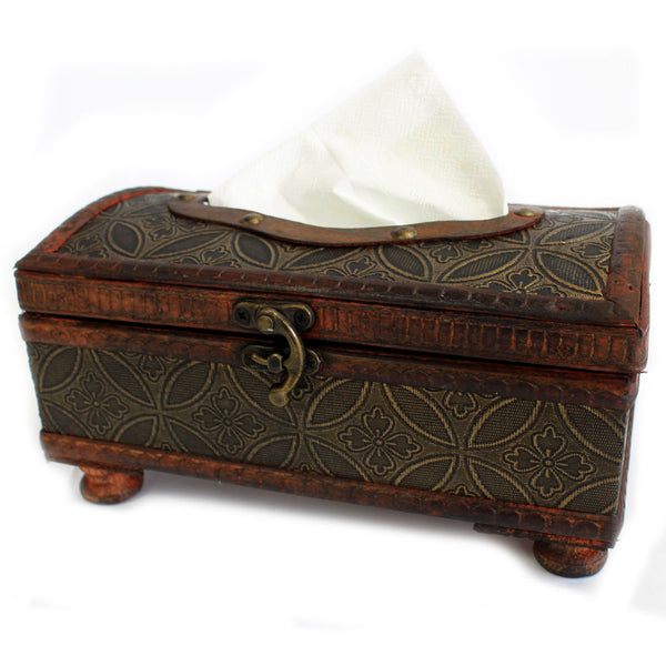 Wooden Tissue Box